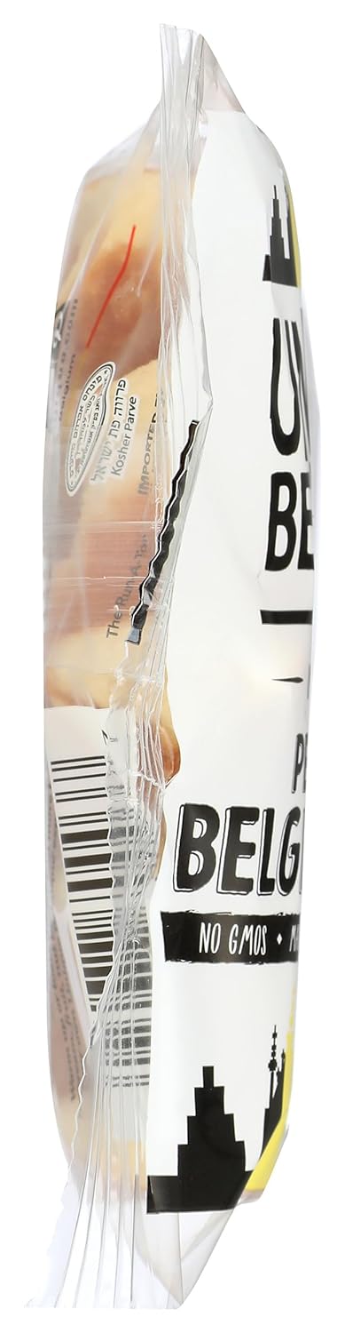 Authentic Imported Pearl Sugar Belgian Waffles (Traditional, [15x] 100g Waffles)